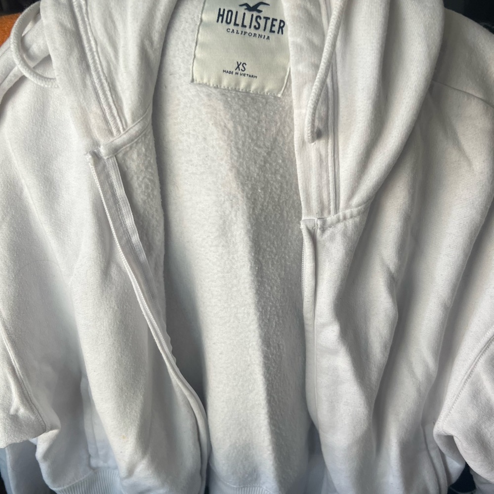 Hollister zip up hoodie